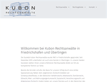 Tablet Screenshot of kubon-rae.de